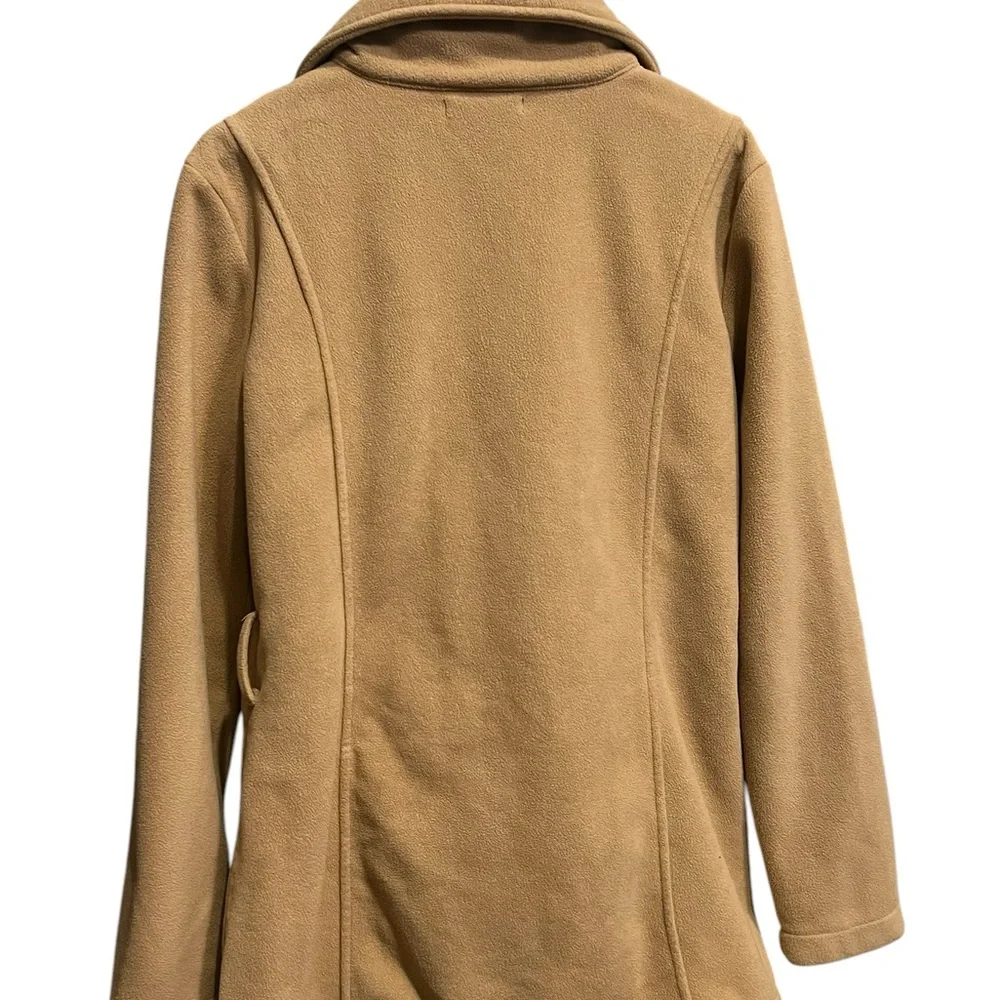 Fleece Ruffle Jacket Coat - Picture 14 of 14